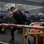 “BURN WITH US” – PROTESTERS CLASH WITH RIOT POLICE AT HONG KONG AIRPORT AMID SURGE OF VIOLENCE