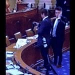 Video: Reuters Photographer Caught Sneaking Photos of Impeachment Hearing Docs